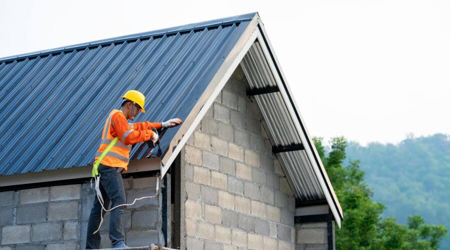 Professional metal roof installation in Keezletown, VA